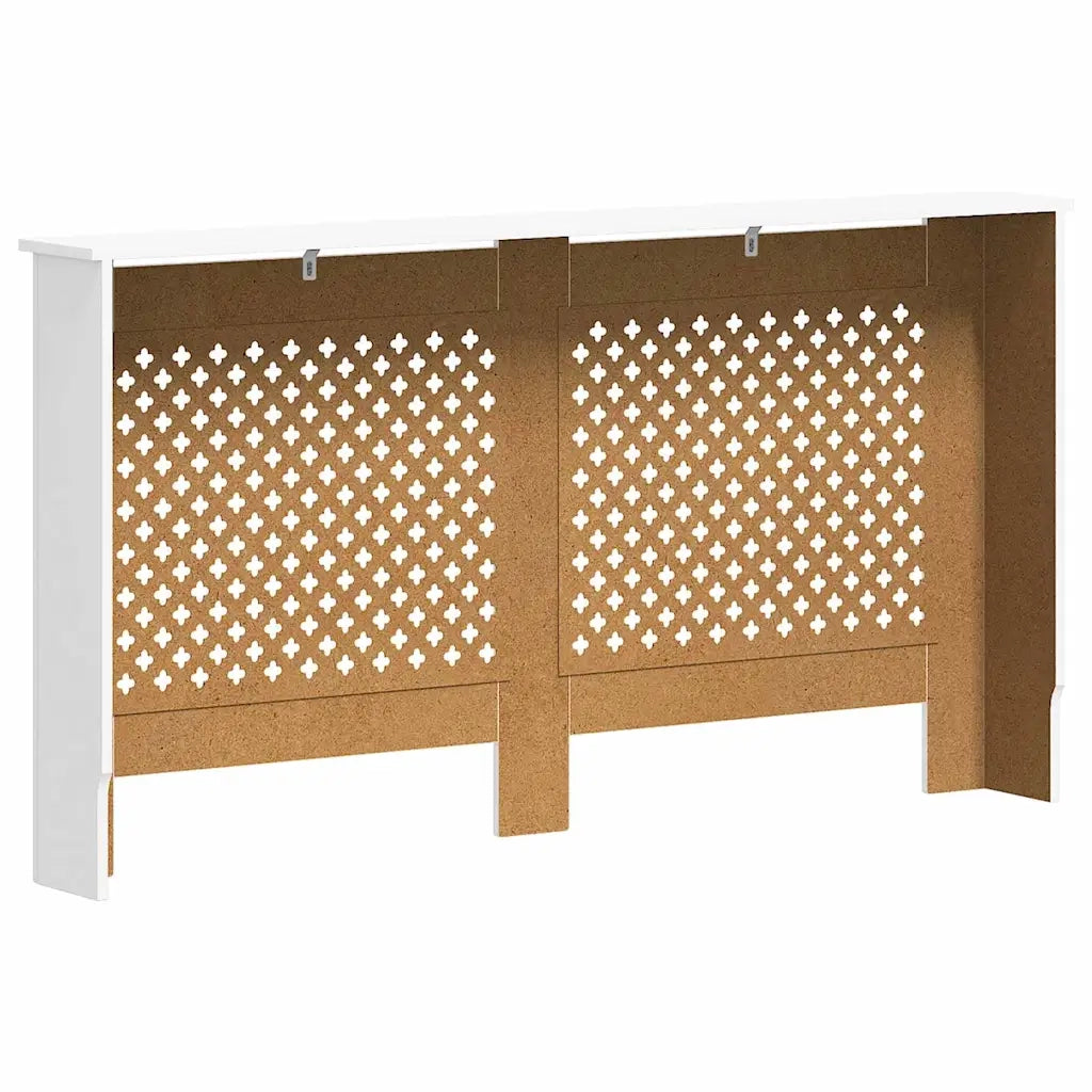 Copertura per Radiatore Bianca 152x19x81,5 cm in MDF CFW9642364