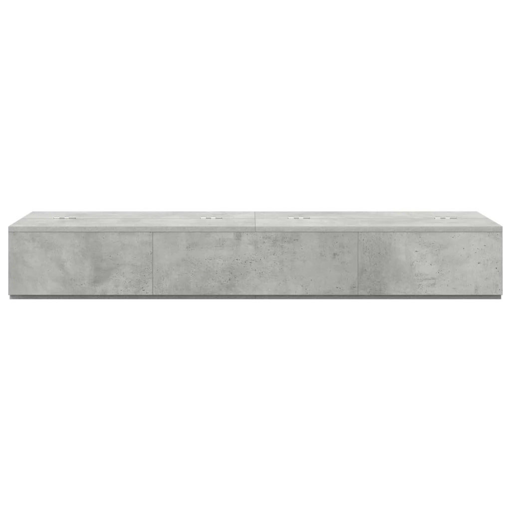 Scrivania studio Grigio Cemento 110 x 40 x 19,5 cm 8006687