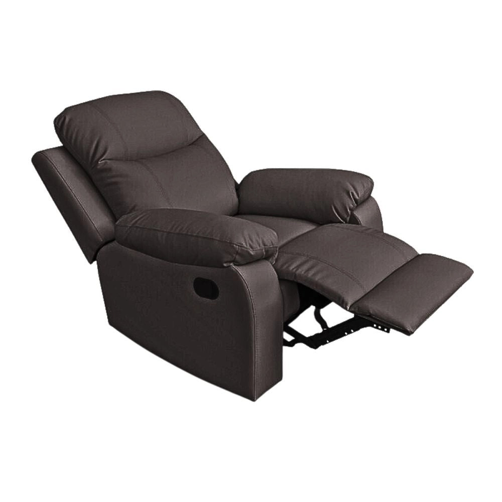 Poltrona reclinabile Chicago tessuto colore Houston87 grigio
