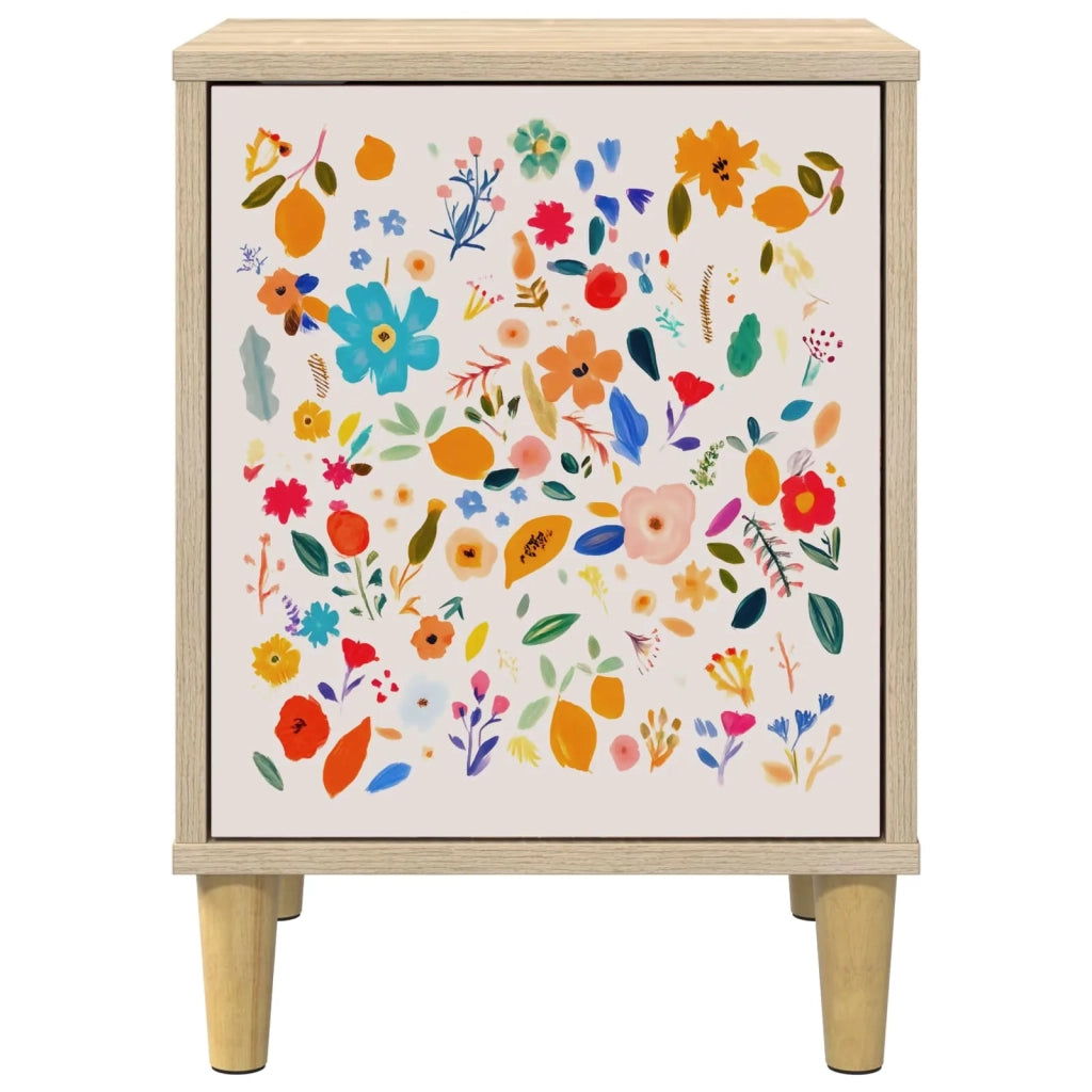Armadio da Notte MAINZ 2 pz Rovere Sonoma 36 x 33 x 50 cm 8007220