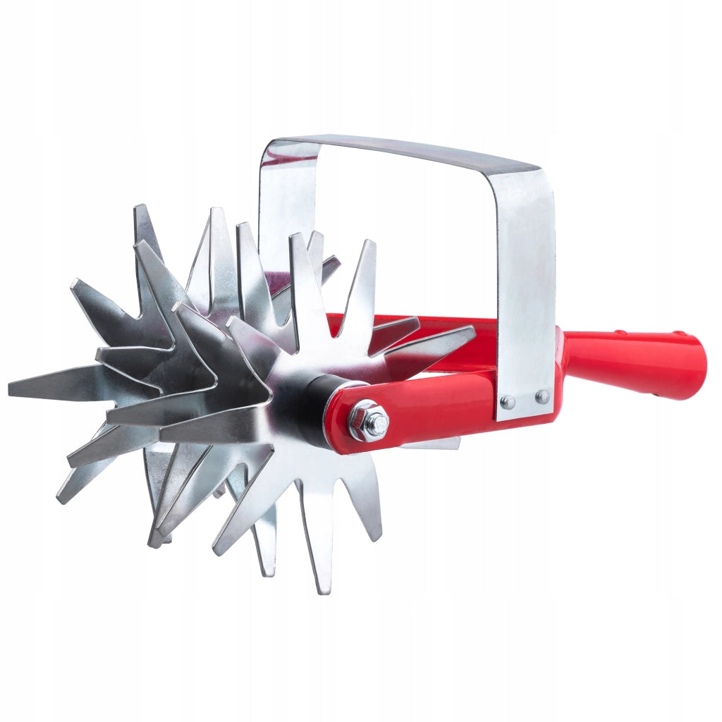 KADAX Coltivatore da giardino manuale per terreno, con lama di taglio per substrati specifici.