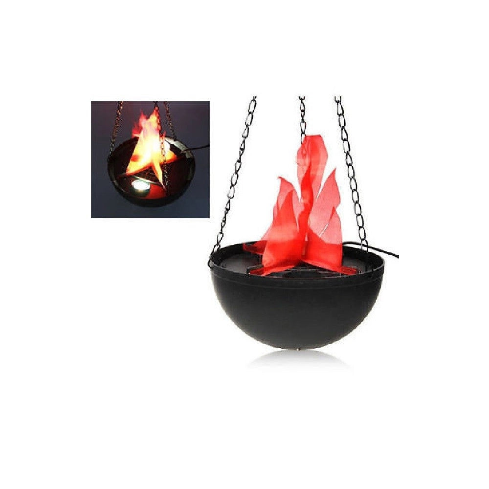 Trade Shop - Lampada Luce Effetto Fuoco Fiamma Finta Schenografia Lampade A Sospensione -