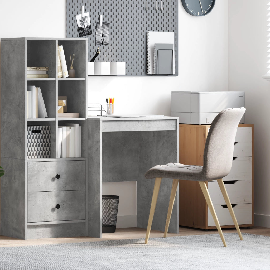 Scrivania per scrivere Grigio cemento Cemento 60 x 50 x 76 cm