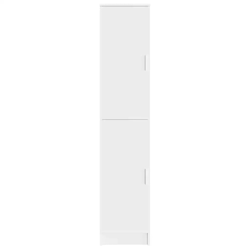 Credenza-Buffet-Armadio da cucina Bianco 35 x 39 x 168 cm