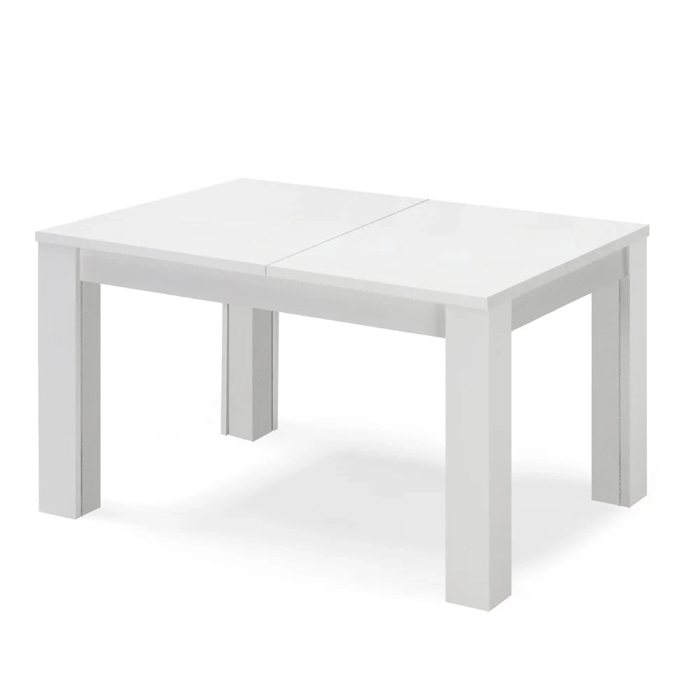 Tavolo allungabile da pranzo 160x90 fino a 320 cm Bianco modello BRIO MADE IN ITALY design moderno ideale per cucina, soggiorno e sala da pranzo