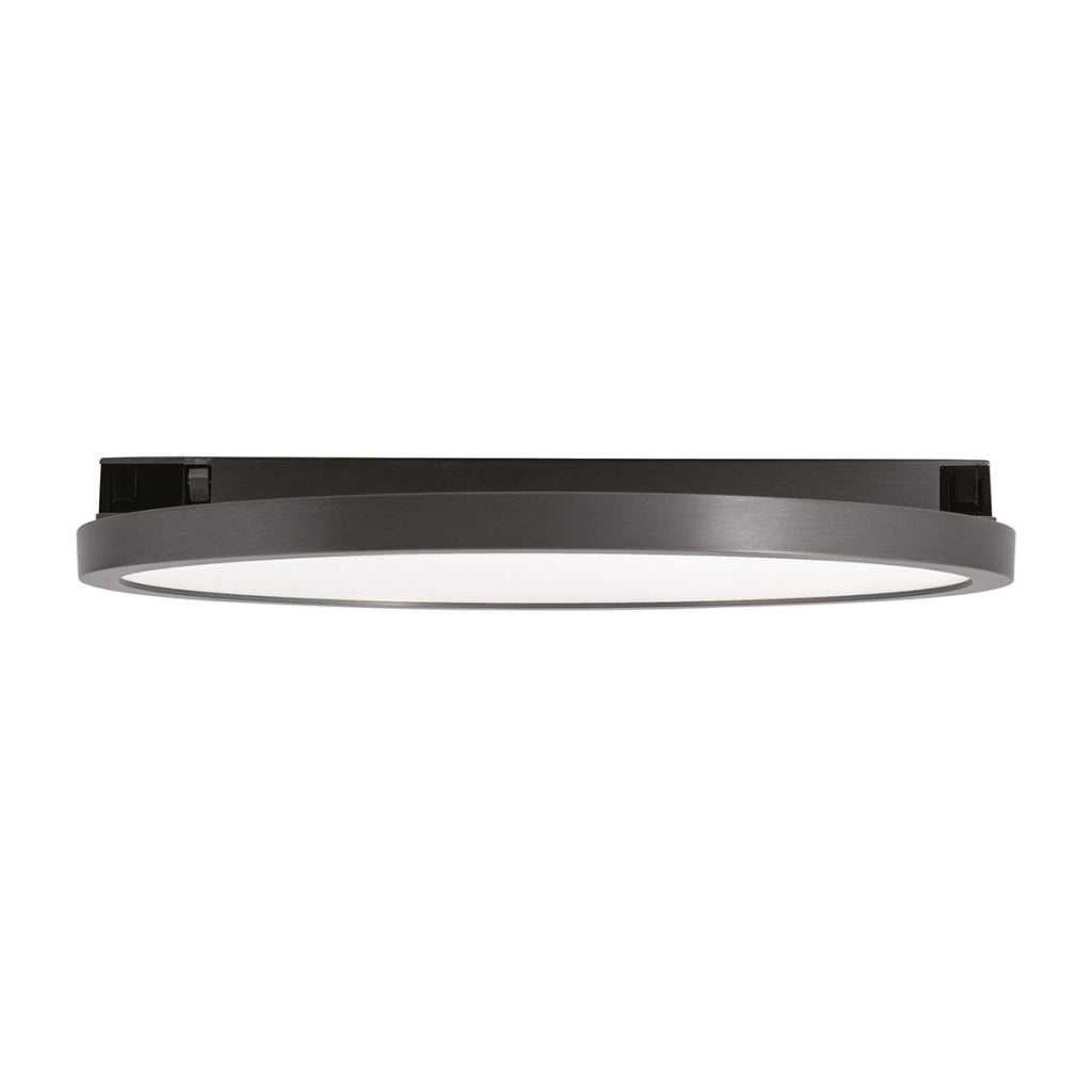 Modulo LED per Binario 48V GFA1914 15W 1200Lm 3000K Luce Diffusa in Alluminio Nickel Scuro - Gealuce Illuminazione Tecnica Professionale