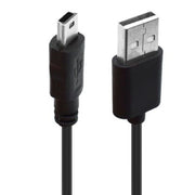Trade Shop - Cavo Usb A Mini Usb/v3 1.5mt 2.5a Cavetto Per Trasferimento Dati Ricarica F-v002 -