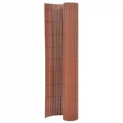 Recinzione da Giardino a Doppio Lato 110x300 cm Marrone cod mxl 10434