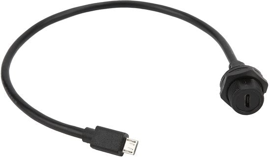 Cavo USB impermeabile - Connettore USB - Ideale per dispositivi outdoor - 0,3 m - E10MC-TF-F/MC-A-M - Adatto per lampade