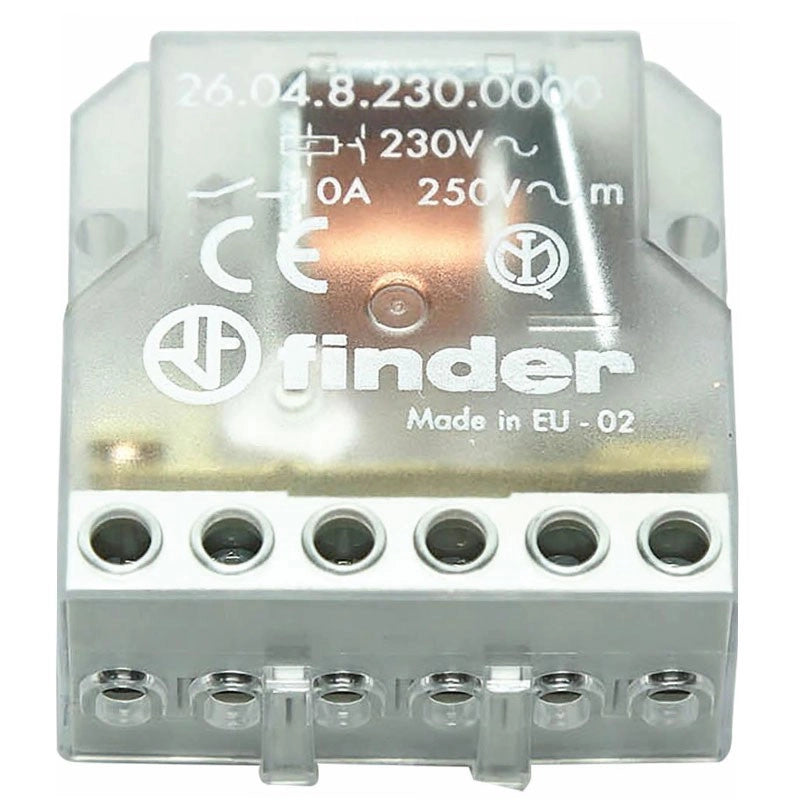Finder relè commutatore ad impulsi 230v 260108230