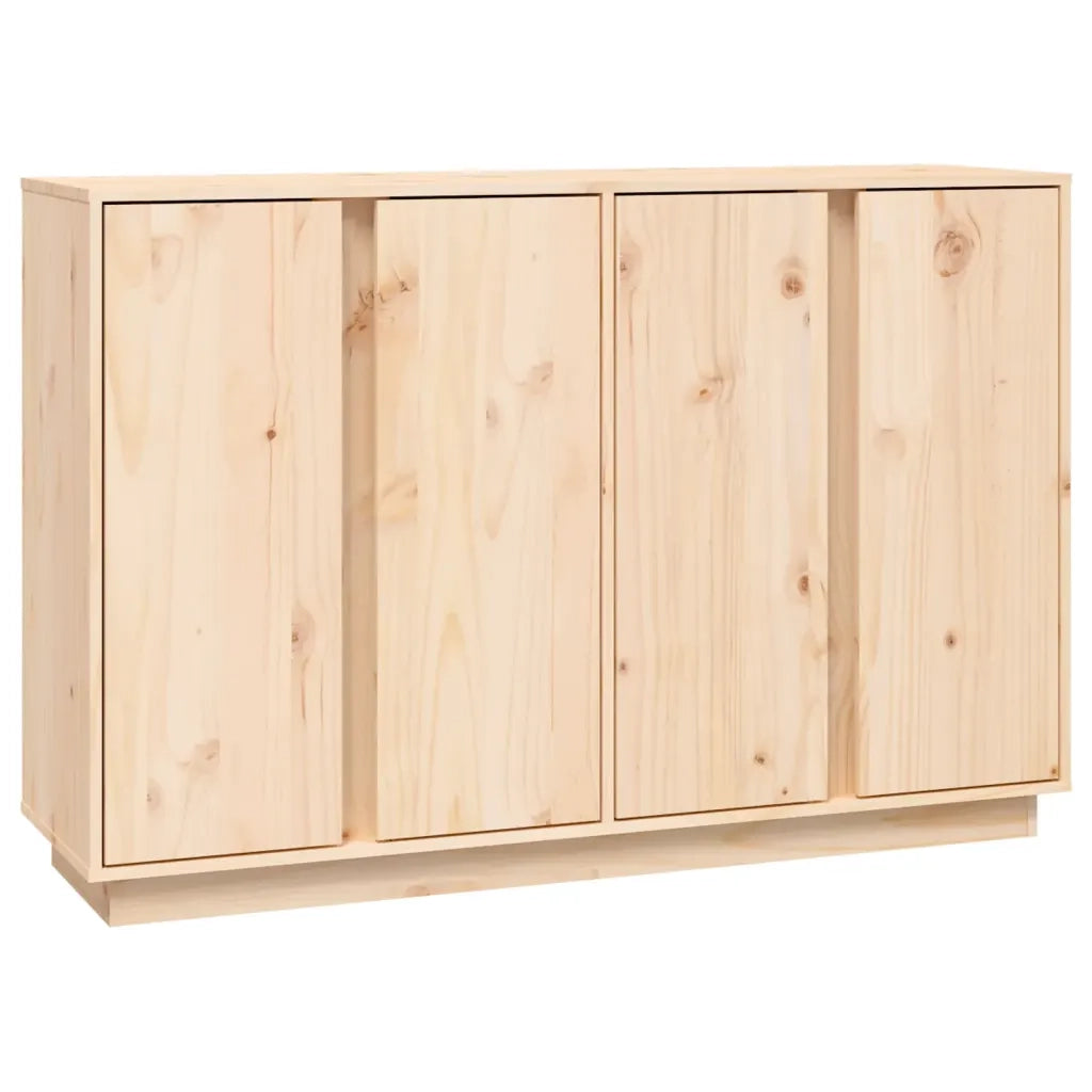Credenza 120x35x80 cm in Legno Massello di Pino