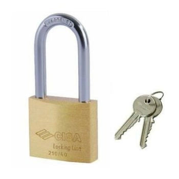 LUCCHETTO AD ARCO LUNGO 'LOCKING LINE' CISA 40 mm - CISA