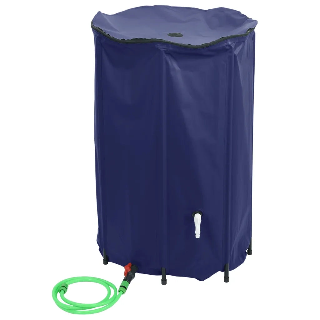 Serbatoio Acqua con Rubinetto Pieghevole 1000 L in PVC CFW6050041