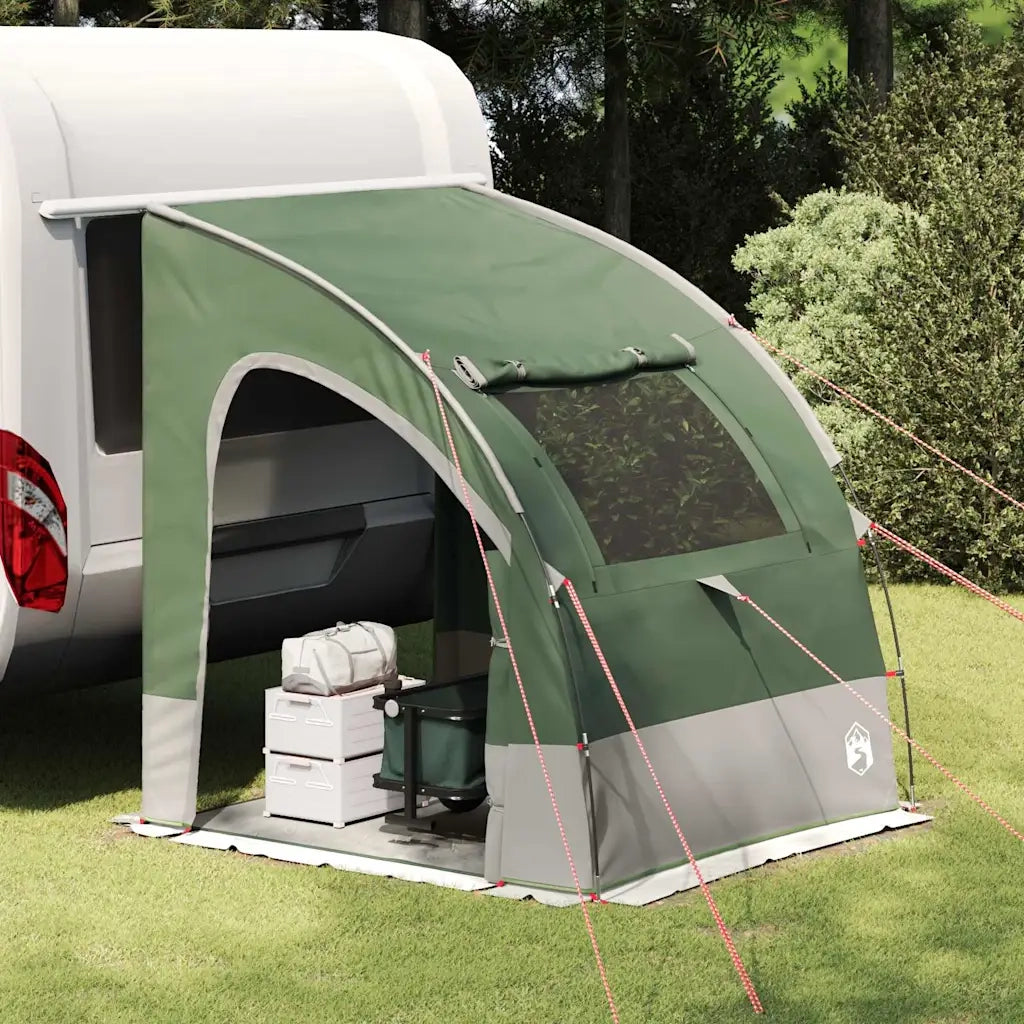 vidaXL Tenda con tetto Altro Verde e Nero 194 x 180 x 210 cm
