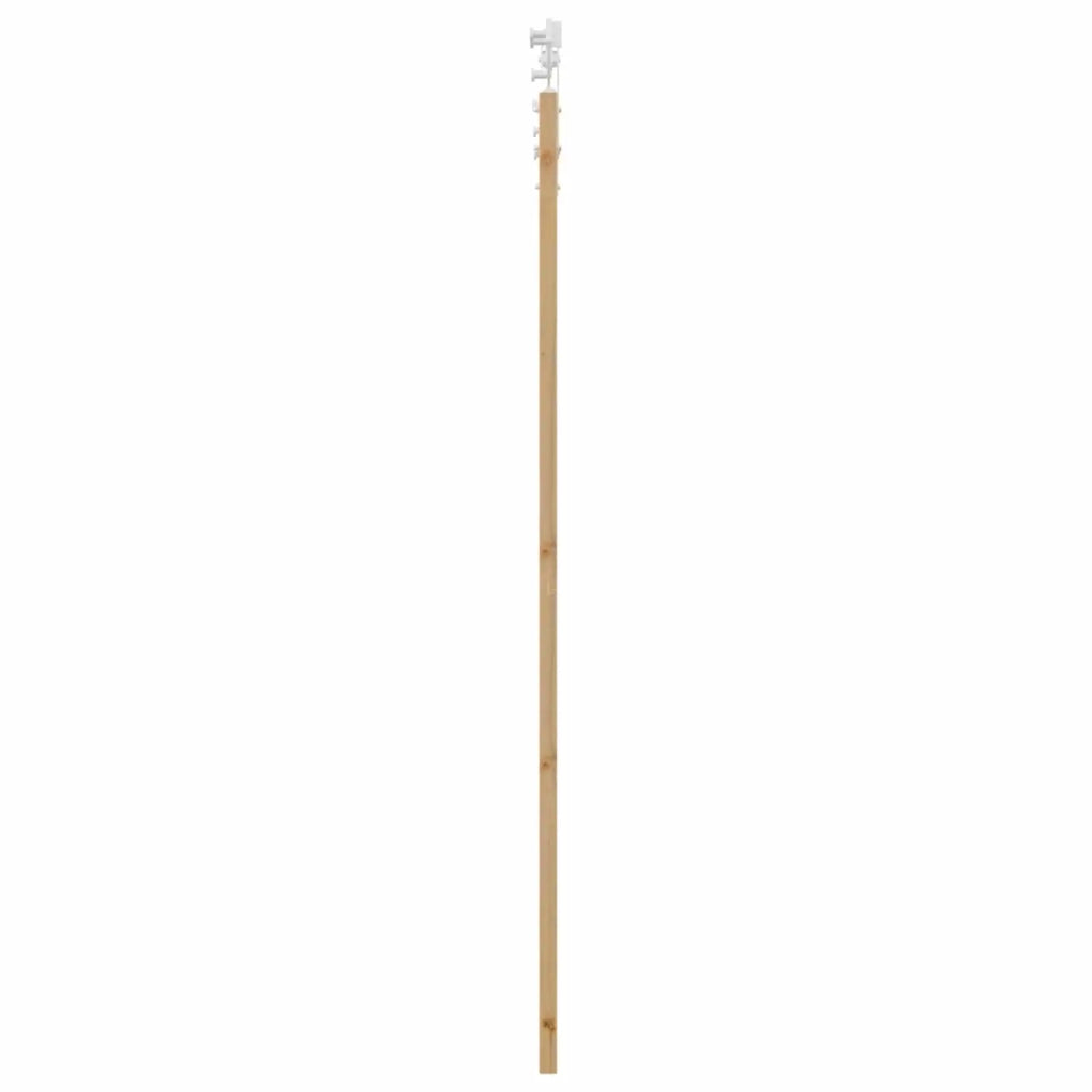 Porta scorrevole ORKDAL Naturale e Bianco 73,5 x 211 cm 3445567