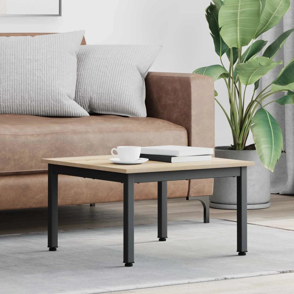 Tavolino da salotto Sonoma 60 x 60 x 36 cm Legno multistrato 892555