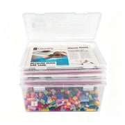 Organizzatore di archiviazione portatile A4 - 5 pezzi - Box per documenti - Cassetto per archiviazione - Robusto e duraturo - 10 Litri di capacità - Scatola di archiviazione