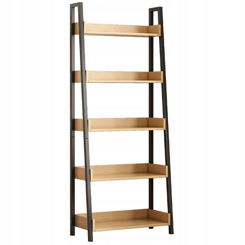 Scaffale a scala per libri da ufficio soggiorno loft