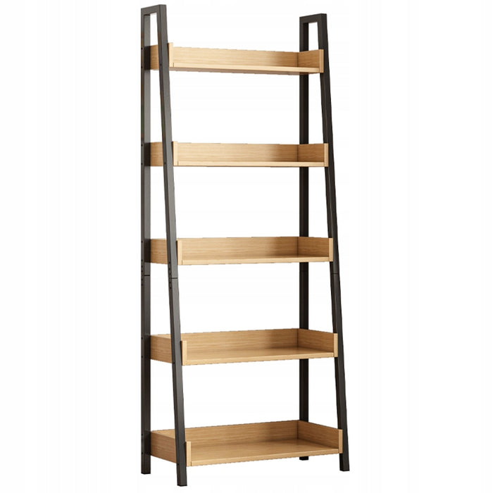 Scaffale a scala per libri da ufficio soggiorno loft