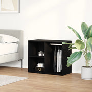 Cabinet cosmetico in rovere nero  - 80x40x65 cm