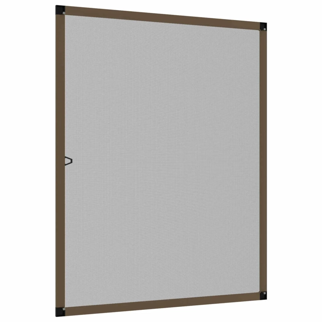 Zanzariera per finestre Marrone 120 x 140 cm CFW9070180