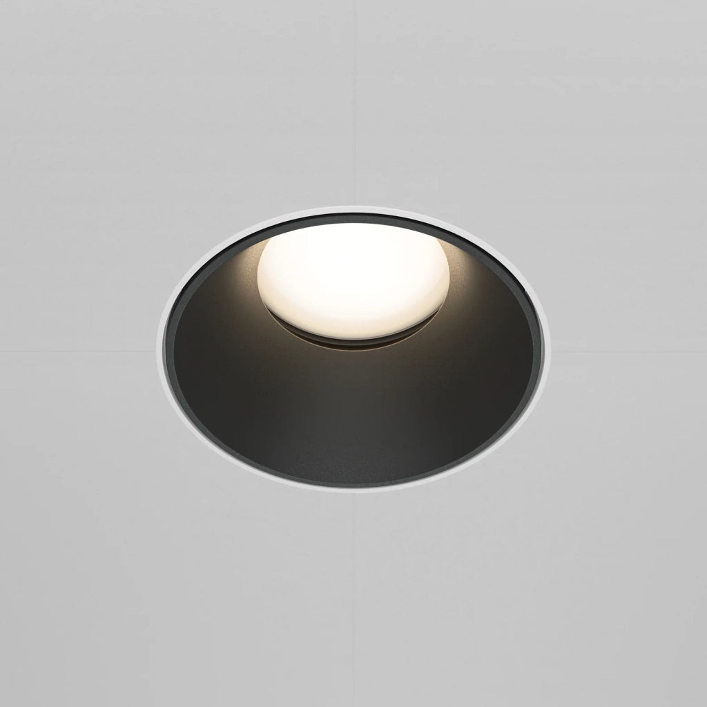 Maytoni Lampada da Incasso Share 1 luce GU10 bianco metallo alluminio