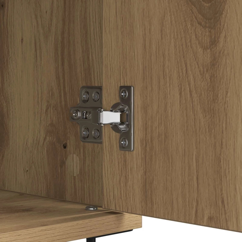 Credenza con cassetto Rovere artigianale 60 x 35 x 70 cm 881733