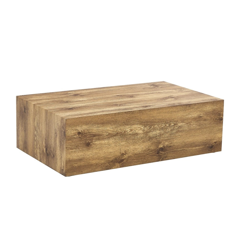 Tavolino da Caff¨¨ Rettangolare ¨C MINIMAL ¨C MDF, Effetto Legno, 90x50x30 cm