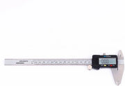 Misuratore digitale con display LCD grande - 200 mm (0-8") - acciaio inossidabile con conversione metrico/inch - conversione di frazioni metriche