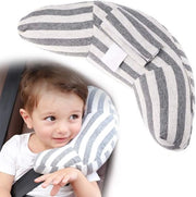Adattatore per auto - supporto per culla per bambini con schienale di protezione auto, cinturone di sicurezza, rimovibile e lavabile