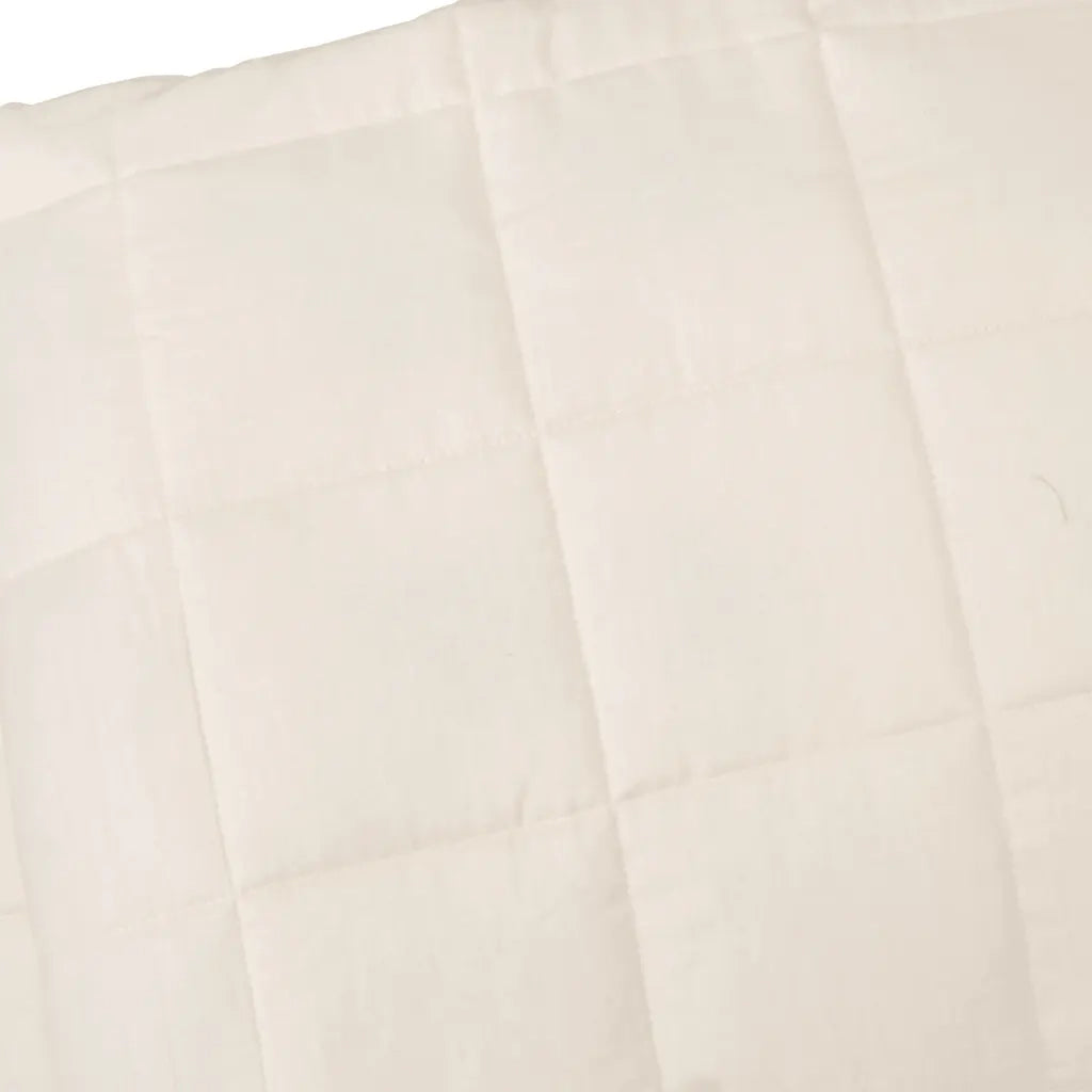Coperta Ponderata Crema Chiaro 220x240 cm 11 kg Tessuto 3154826