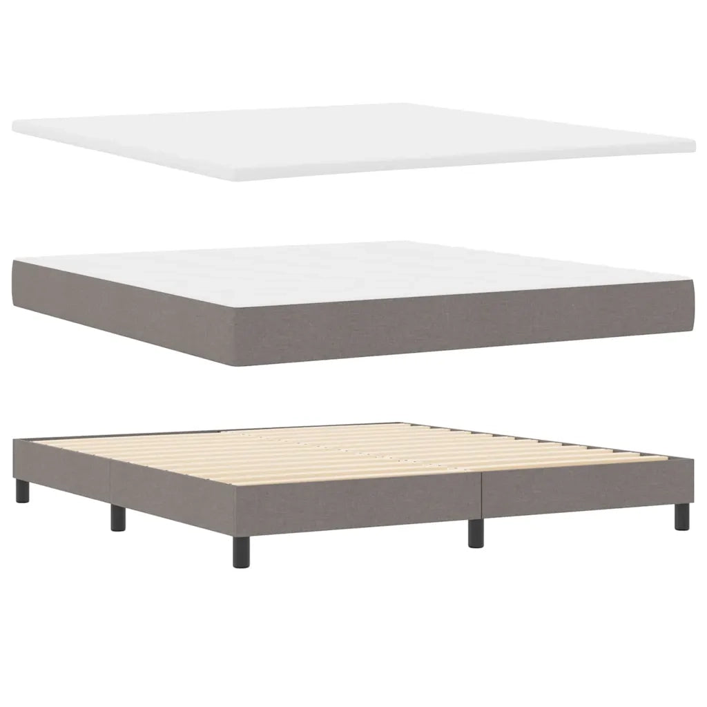 Letto a molle con materasso Talpa 180 x 200 cm Tessuto 3338787