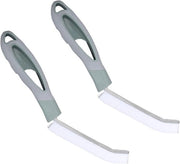 Set di spazzole per auto di alta qualità - Set di 2 - Spazzola a ruote in nylon - Spazzole dure - Manici lunghi - Spazzole per pneumatici e gomma di ricambio