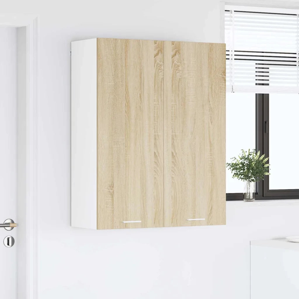 Armadio pensile con porta Rovere Sonoma 80 x 31 x 100 cm