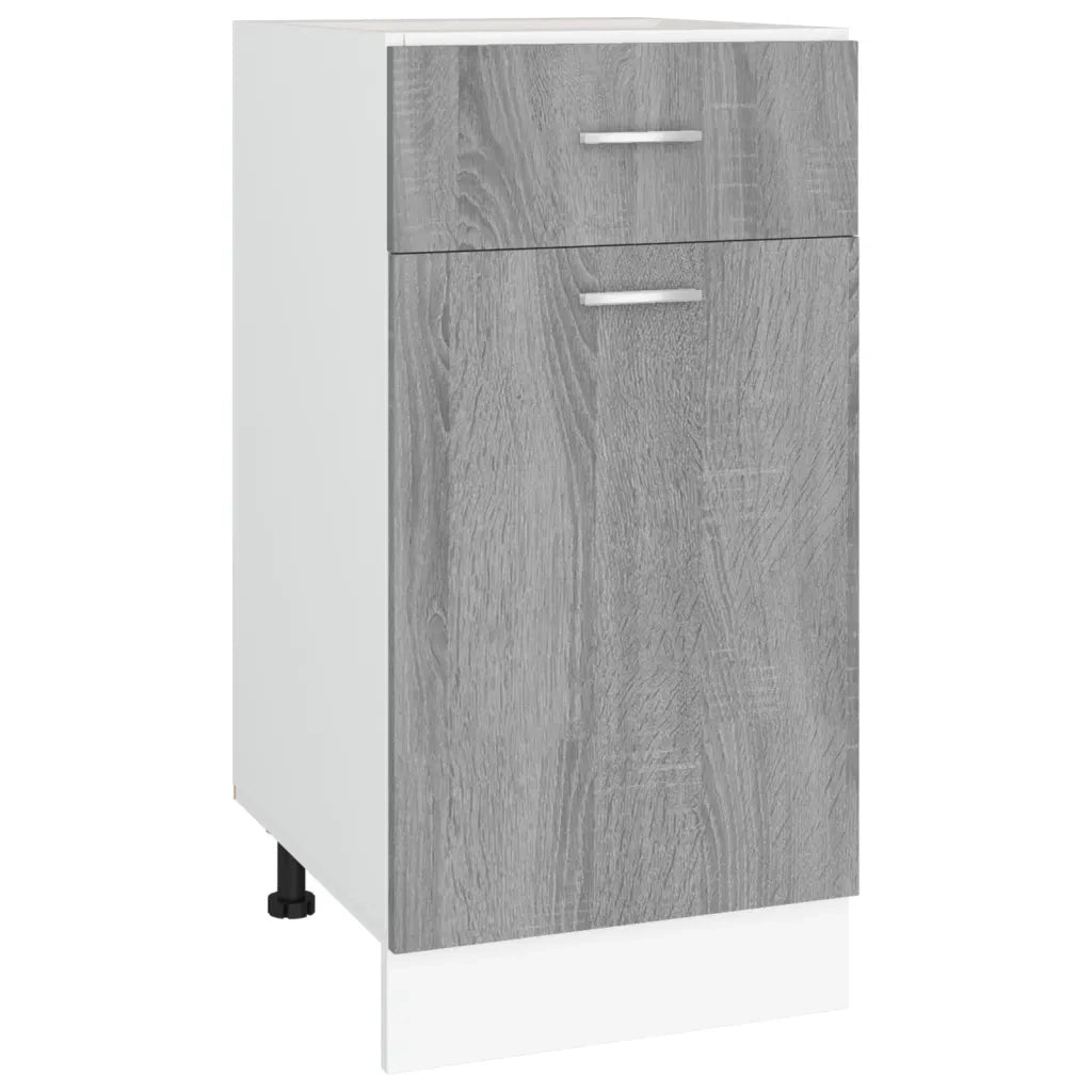 Mobile con Cassetto “Lyon” Grigio Sonoma 40x46x81,5 815571
