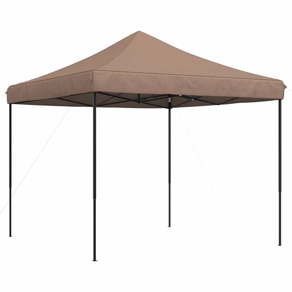 Tenda Party Marrone 292 x 292 x 315 cm Tessuto Oxford 42023548