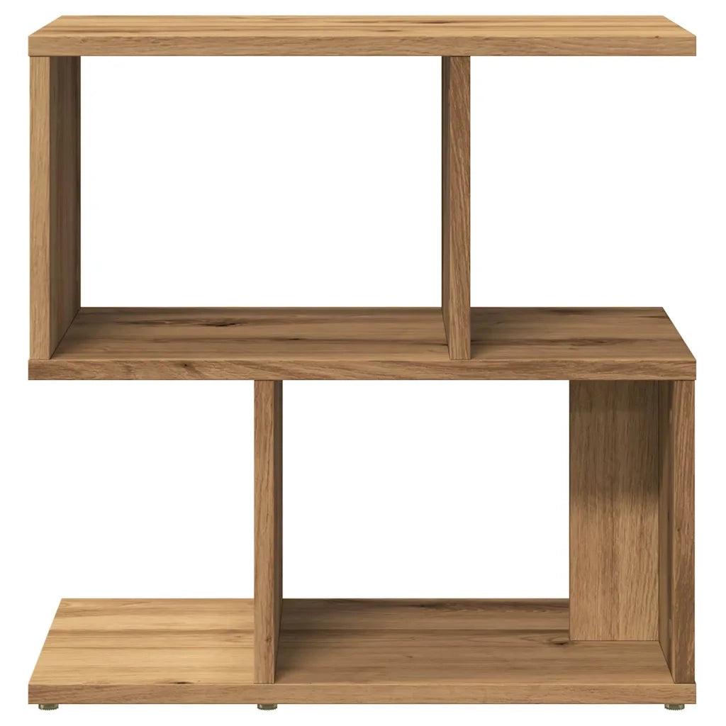 Comodino Rovere Artigianale 50x30x51,5 cm in Legno Multistrato 856536