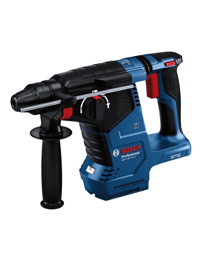 Martello Perforatore BOSCH GBH 18V-24 C (Solo corpo + L-Boxx 238 + impugnatura)