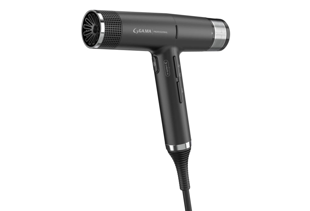 Ga.ma PH6065.BK iQ1 Perfetto Asciugacapelli 1600W Motore Brushless 110000 rpm Oxy-Active 3 velocita' 4 temperature colore Nero