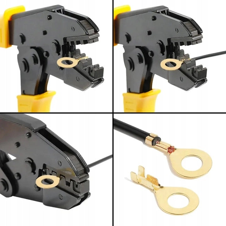 Set di Connettori ad Anello M3-M10 – 450 Pezzi in Ottone | Alta Conduttività Elettrica, Resistenza all'Ossidazione