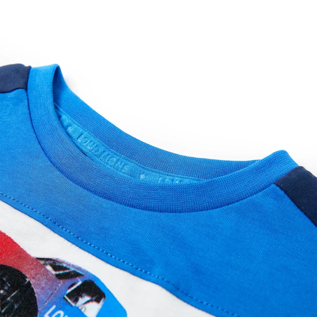 Maglietta per Bambini Blu e Blu Marino 92 12529