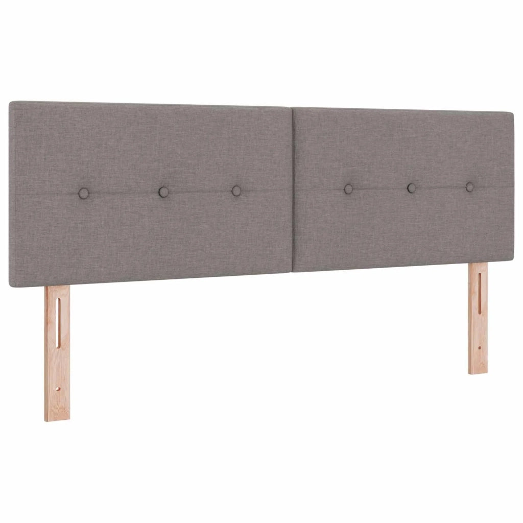 Letto ottomano con materasso Tortora 140 x 190 cm Tessuto 3456327