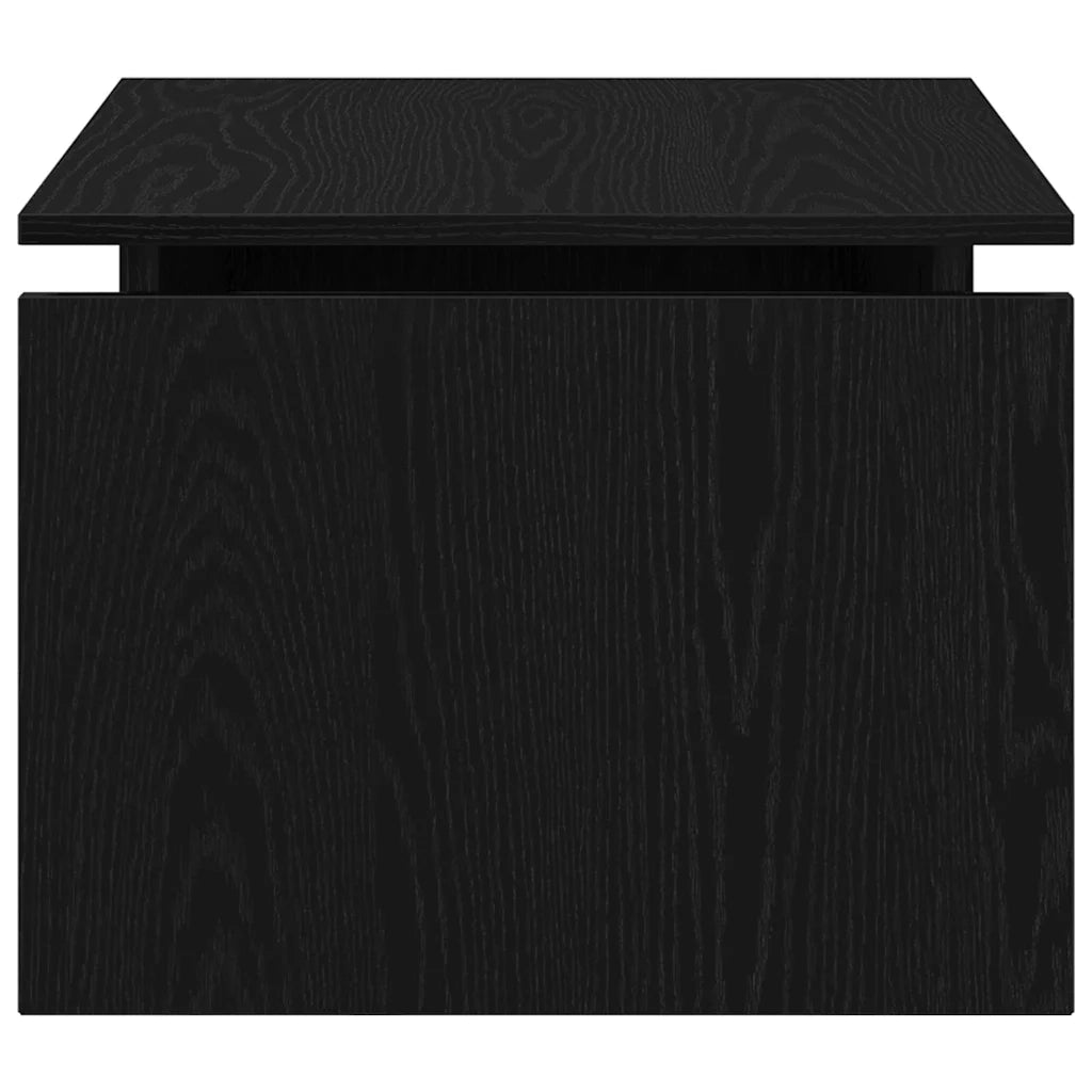 Tavolino da salotto | Tavolino da caff¨¨ | Tavolino da Soggiorno Rovere Nero 68 x 50 x 38 cm