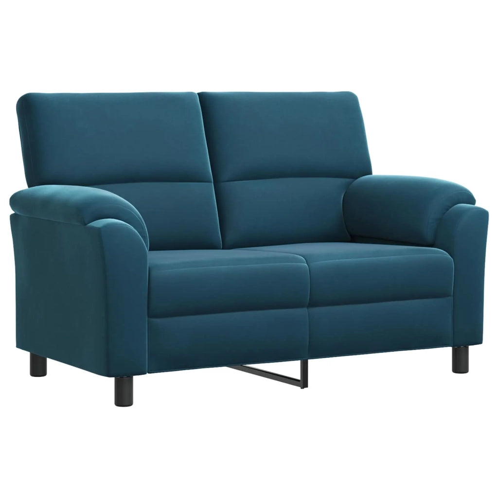 Set di divani 2 pcs Blu Velluto 3430499