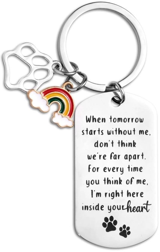 Sistema di appendiavestiti in acciaio inossidabile - 5x2,7cm - Etichetta - Regalo di commemorazione