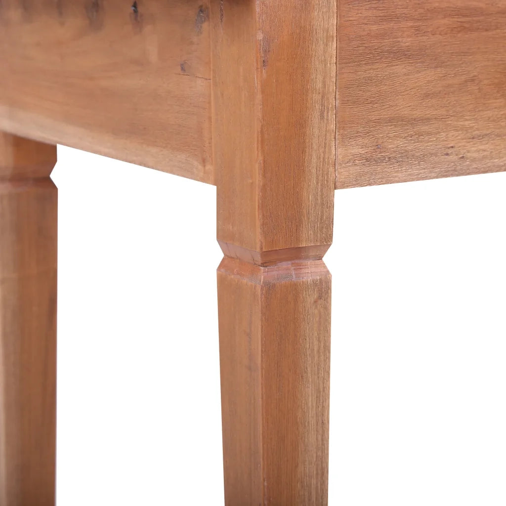 Scrivania con Cassetti 90x50x101 cm Legno Massello di Recupero cod mxl 74067