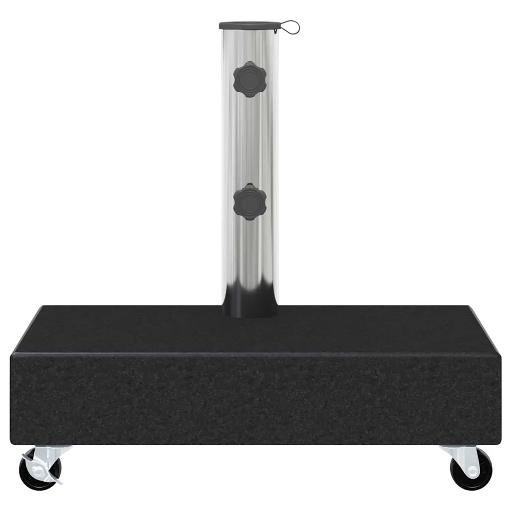 Base per Ombrellone Nera 45x25x8,3 cm in Granito 313667