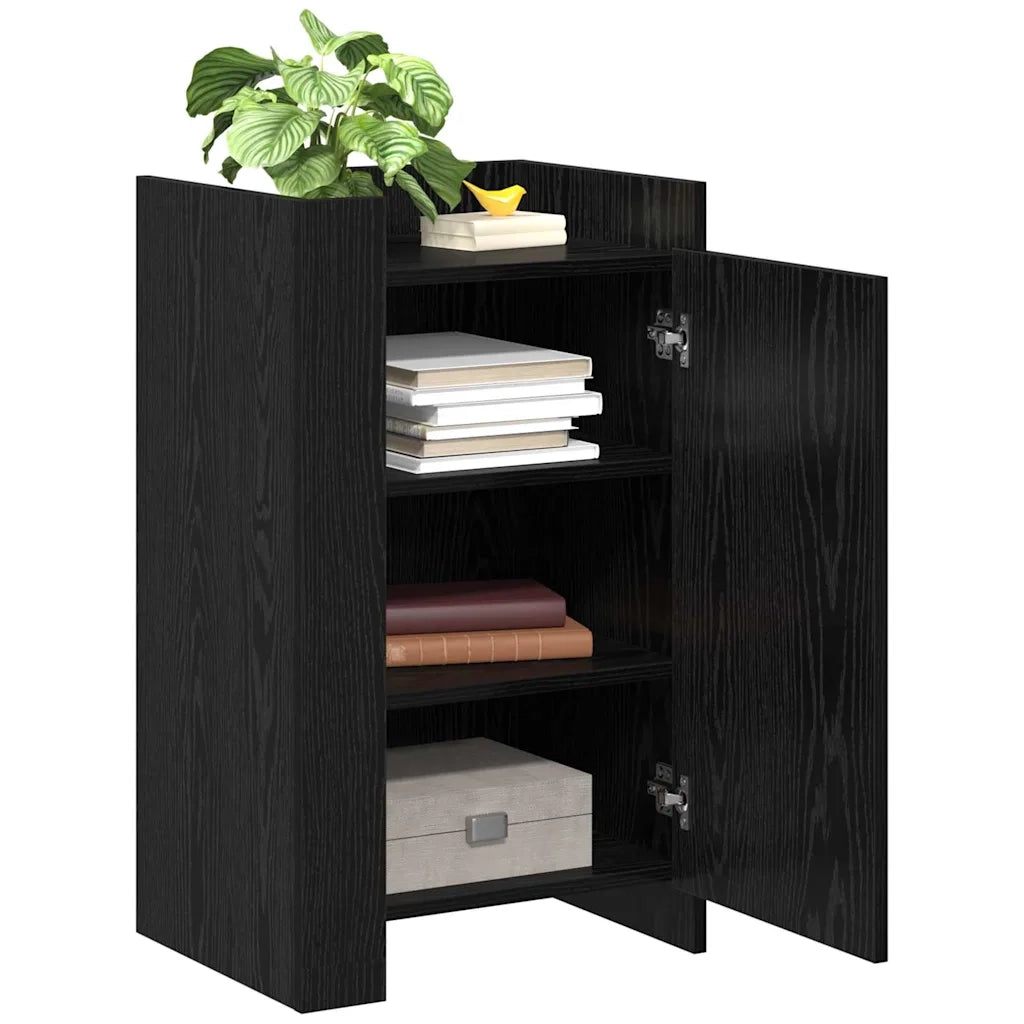 Credenza Rovere Nero 45 x 35 x 75 cm 869176