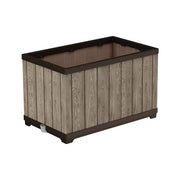 Fioriera keter k260786 signature knock down planter ashwood