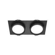 Maytoni Lampada da Incasso Hoop 2 luci GX53 nero alluminio